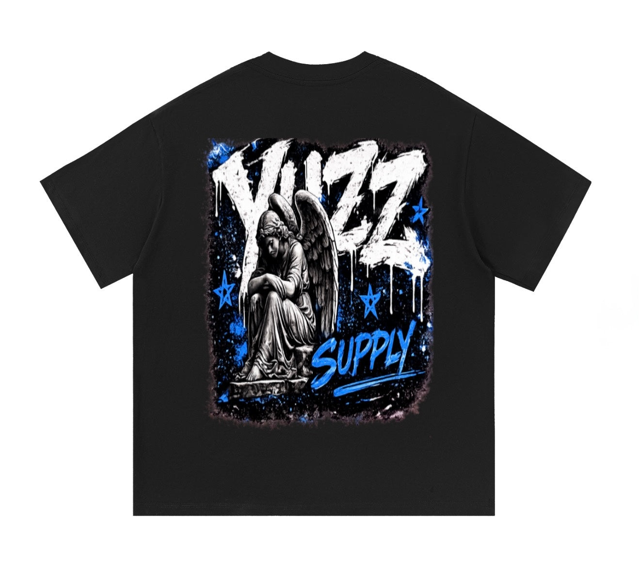 YS-Dark Blue Angel Tee
