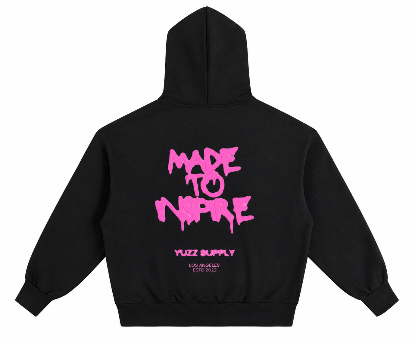 YS-M.T.I- Black Drip hoodie