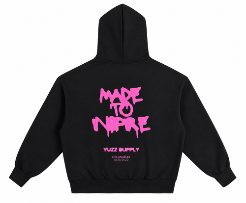 YS-M.T.I- Black Drip hoodie
